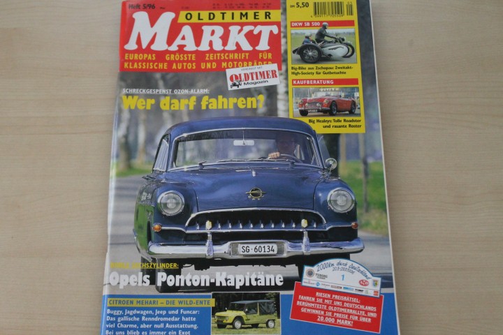 Deckblatt Oldtimer Markt (05/1996)